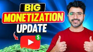 BIG YouTube Monetization Update Is Here