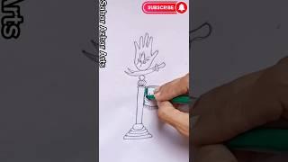 Alam Mola Abbas(a-s)️ Drawing #shorts #hazratabbas #youtubeshorts #drawing #viral