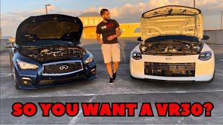 2023 Nissan Z vs Q50 Red Sport - Which Is The Better VR30 Contender?