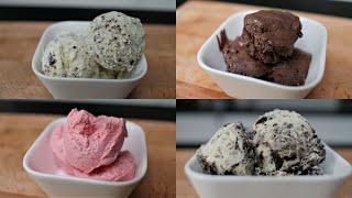 4 Homemade Ice Cream Flavors (No Machine) | Nolyns Kitchen