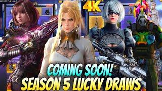 *NEW* Season 5 All Upcoming & Returning Complete Lucky Draws 2025 | Mythic Vmp & Mythic Ak117 | Codm
