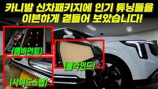 카니발 신차패키지에 베스트 꿀조합 시공!
