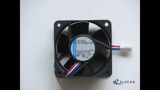 612 N/2HH  12V  250mA  3.0W 3wires Cooling Fan