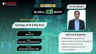 Insightful Keynote Session at the Global AI Show, Dubai!