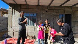 Mustafa made a new room and the children were happy because of the doll.