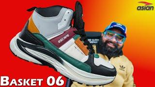 Asian Basket 06 Sneakers Shoe Unboxing & Review | Asian Shoes review | Budget Trekking Sneaker Shoes