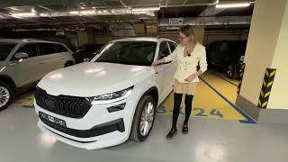 Skoda Kodiaq в пленке. Лиса рулит