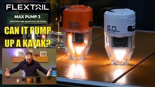 Flextail Max Pump 3 Review | Camping Mat and Kayak Pump | Best Pump Yet? | Discount Code here!