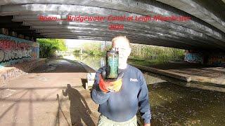 The bridgewater canal at Leigh Manchester