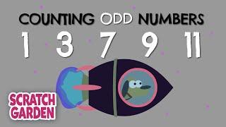 Counting Odd Numbers | Counting Songs | Scratch Garden