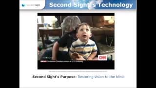 Second Sight's CEO Discusses Restoring Vision Through the Artificial Retina