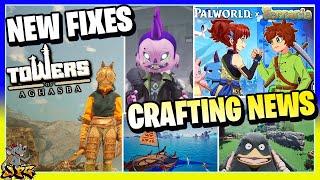 Towers Of Aghasba Patch 5! Palworld Update! New Crafting Games! Return To Moria Update!