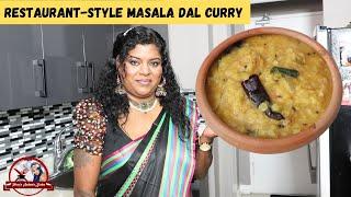 Unveiling the Authentic Flavors of Restaurant-Style Masala Dal Curry | சுவையான பருப்பு  கறி