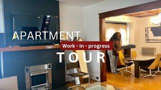 Historic Apartment Tour: Contemporary + Vintage Style with Thrifted Finds & Modern Updates