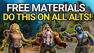 FREE MATERIALS EARLY! You Need To Do This On All Alts In The War Within