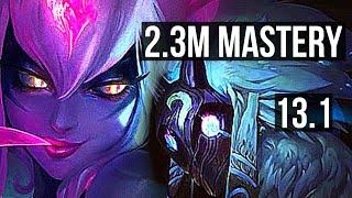 EVELYNN vs KINDRED (JNG) | 14/0/4, 2.3M mastery, Legendary | EUW Grandmaster | 13.1