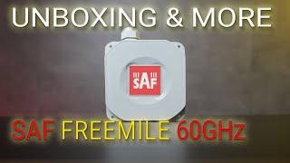 Unboxing and more - SAF FreeMile 60GHz