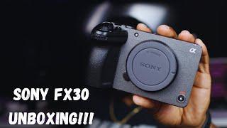 Sony FX30 Unboxing and First Impressions!!!