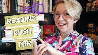 Reading Rush TBR + Announcement (I'm Hosting A Reading Sprint!!)