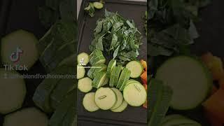 Harvest to Feast | Zucchini Kale Fritata | Farm to Table | #Garden #harvest #vegetarian #cooking