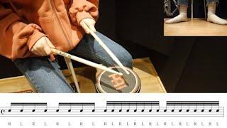 [ 드럼 레슨 ] 싱글스트로크 속도 올리는 세가지 연습방법 / 3 ways speed up single stroke / 드럼레슨