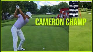 Cameron Champ Powerful Swing Compilation (343 Yards Carry)