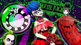 [Miraculous Halloween] Lady Beetle transformation (MLB x Beetlejuice)