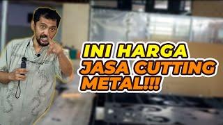 segini harga Harga pagar Laser Cutting Plat Besi  menggunakan mesin laser fiber metal