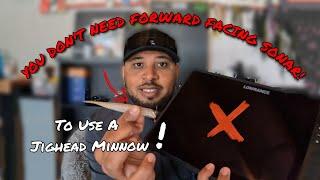 YOU Don't Need FORWARD FACING SONAR To USE A Jig head MINNOW!