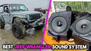 The BEST Sound System for our 2024 Jeep Wrangler