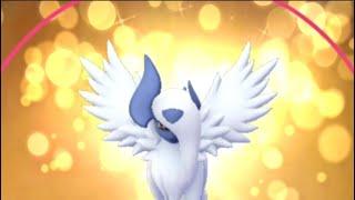 Lucky mega absol looks so cool