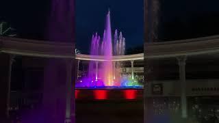 Fire + water = singing fountain in Kislovodsk, Russia