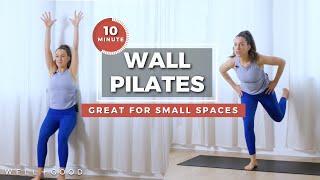 10 Minute Wall Pilates Workout | Trainer of the Month Club | Well+Good