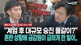 [현장영상] "계엄 후 대규모 승진 물갈이?"... 혼란 상황에 금감원이 급하게 한 일이..