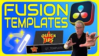 FOLLOW ALONG! MAKE YOUR OWN FUSION TEMPLATE in DaVinci Resolve