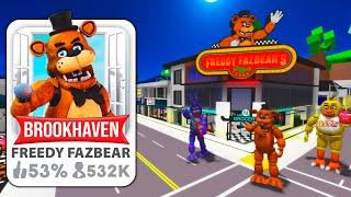 I Created FNAF Fake Brookhaven RP Game!