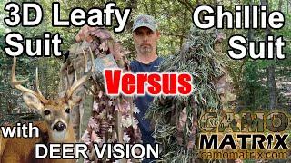 Camo Matrix Podcast / Vlog #4 - Ghillie Vs 3D Leafy - Real background, Real Camo - Hot Shot Gear