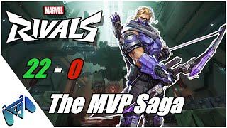 Marvel Rivals | Hawkeye 22-0 (the MVP saga)