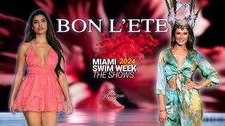 BONLETE - Miami Swim Week 2024 | FashionStock - Runway Bikini Models Fashion Show | 4K 60P