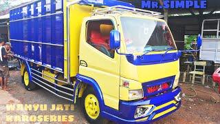 TRUCK Mr.BLUE SIMPLE || WAHYU JATI KAROSERIES !!!