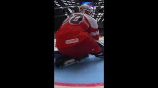 Frederik Dichow stands TALL! | 2025 #MensWorlds #IIHF