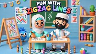 How to Draw Zigzag Lines | Prep Two | Sketch Book Activity | The Nexus Education System GTC