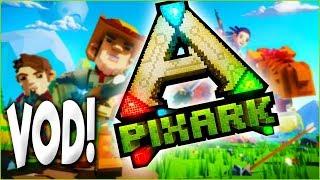 Starting the Garden Build- PixARK on Pooping Evolved!