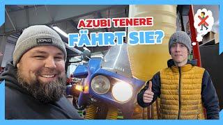 Zu Fuß nach Hause? Azubi Gunnar’s Yamaha Tenere wird wieder fit für die Straße!