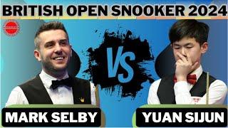 Mark Selby vs Yuan Sijun | British Open 2024 Snooker | Epic Decider Highlights#