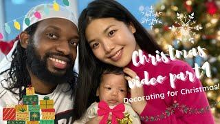 Setting up for Christmas  | Decorating with DeeZu Family