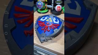 “Hylian Shield Multi-Part” by ZoltanKi (TV 3935757) #3d #3dprinting #bambu #nintendo #zelda #shield