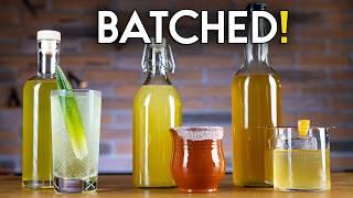 Batched is Better! Save Money & Time with Batched Cocktails