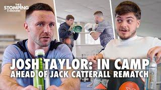 In Camp: Josh Taylor BRUTALLY Hits Reporter on Bodybag Ahead of Jack Catterall Rematch