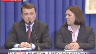 Mariusz Błaszczak o rządach HGW.
